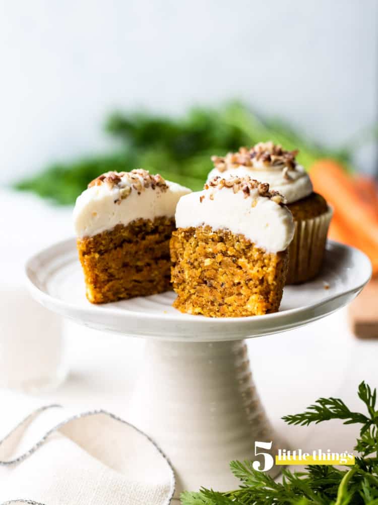 Carrot cake cupcakes are one of the Five Little Things I loved the week of April 26, 2019.