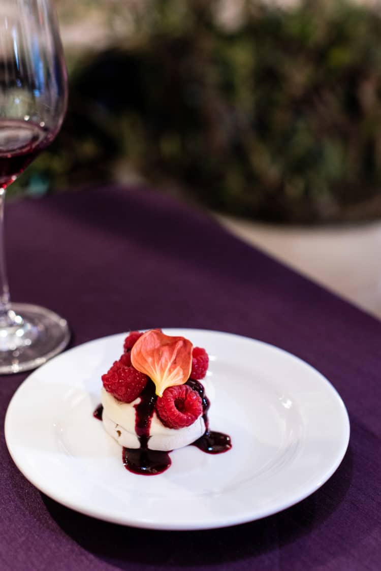 Raspberry Pavlova from Chef Dominique Ansel of 189 by Dominique Ansel, PBFW Grand Tasting, 2019.