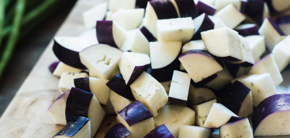 Chopped eggplant is one of Five Little Things I loved the week of May 10, 2019.