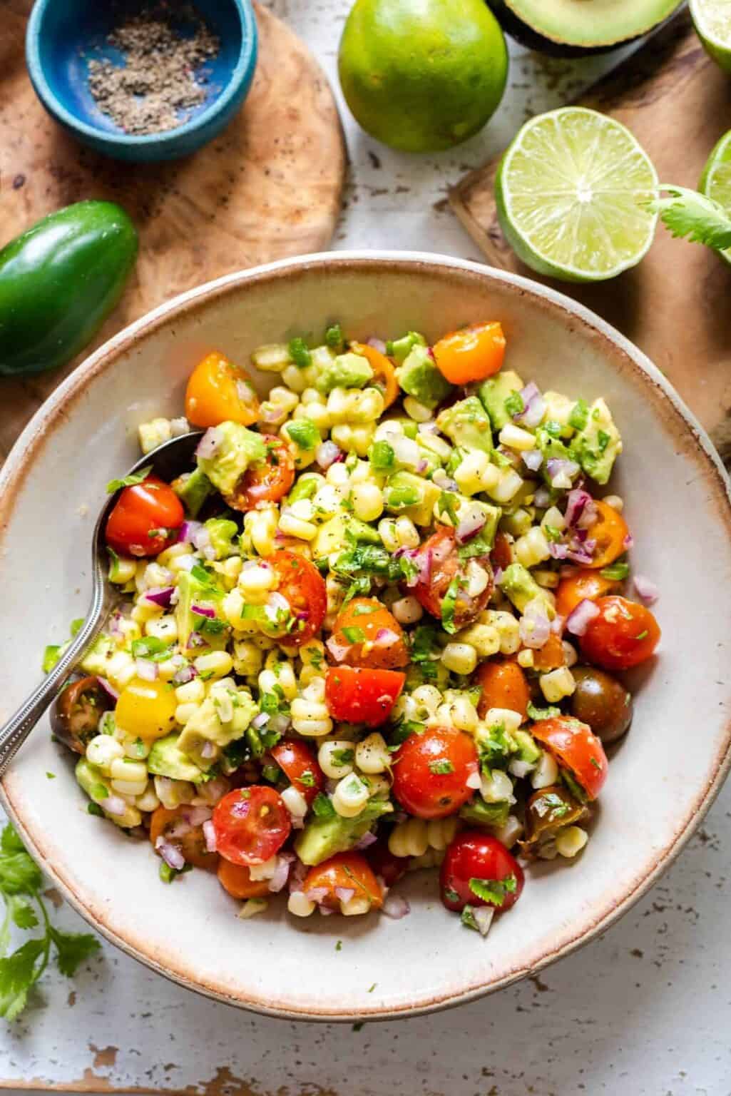 Avocado Corn Tomato Salad Kitchen Confidante®