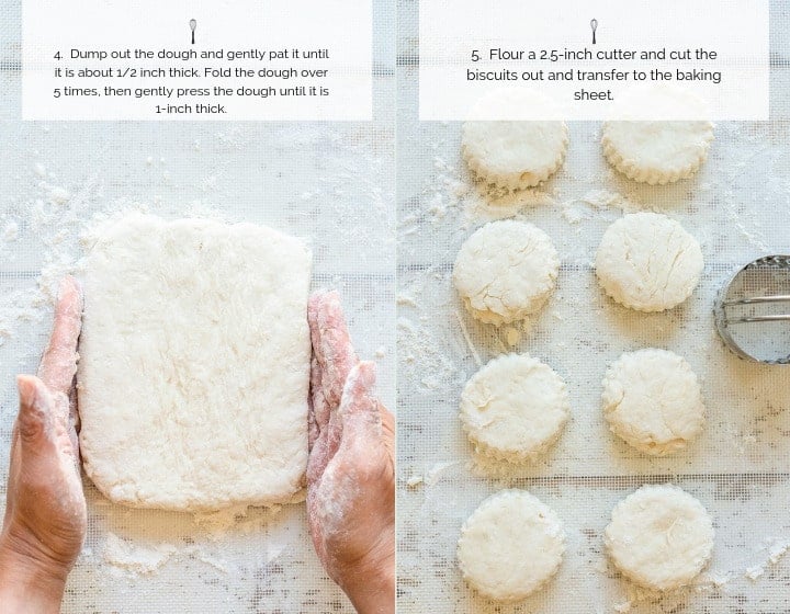 Step by step instructions for how to make strawberry shortcake.