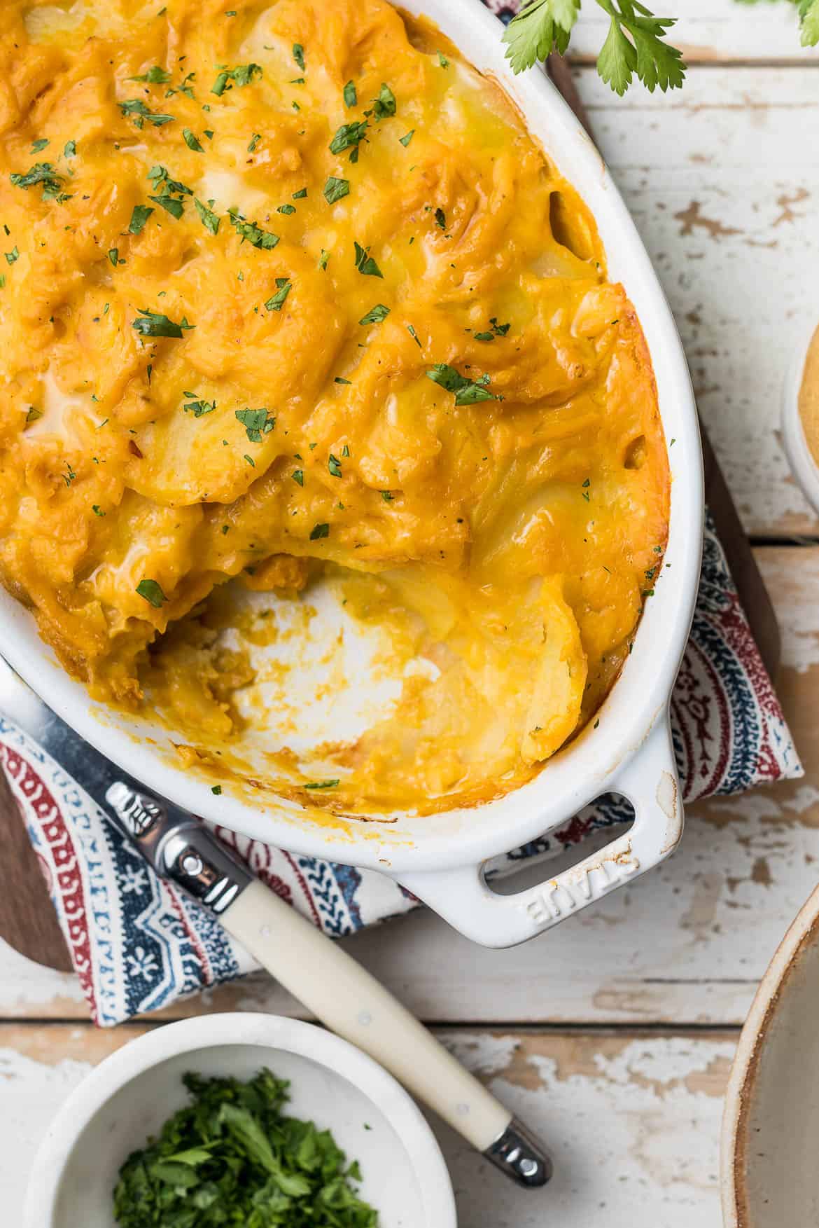 Butternut Squash Scalloped Potatoes Vegan Kitchen Confidante®