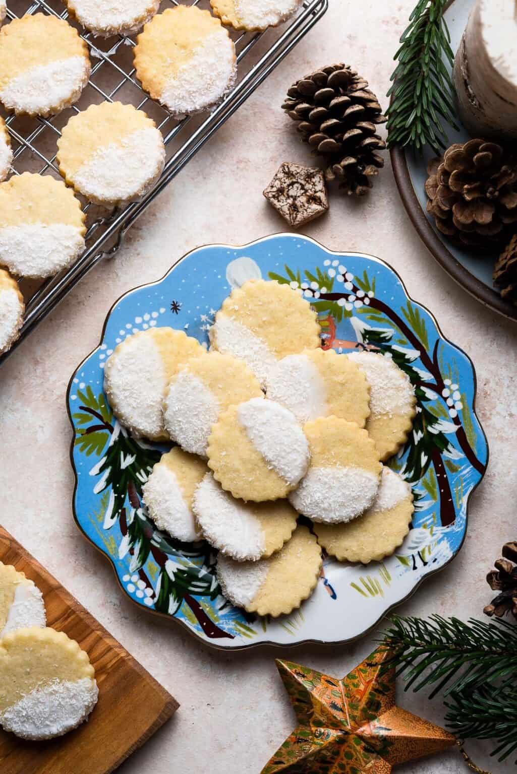 Coconut Shortbread Cookies French Sablé Cookies Kitchen Confidante®