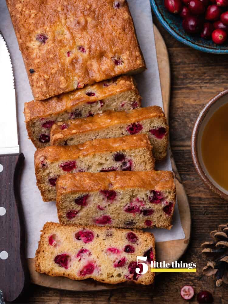 Cranberry tea cake is one of Five Little Things I loved the week of January 17, 2020.