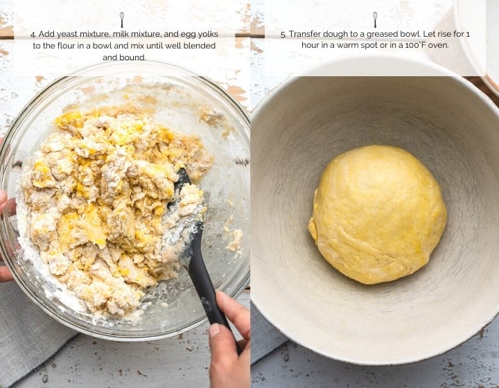 Step by Step Instructions for How to Make Ensaymada: Forming the dough.