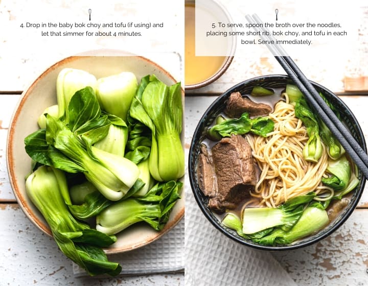 Step by step instructions for how to make Short Rib Ramen.