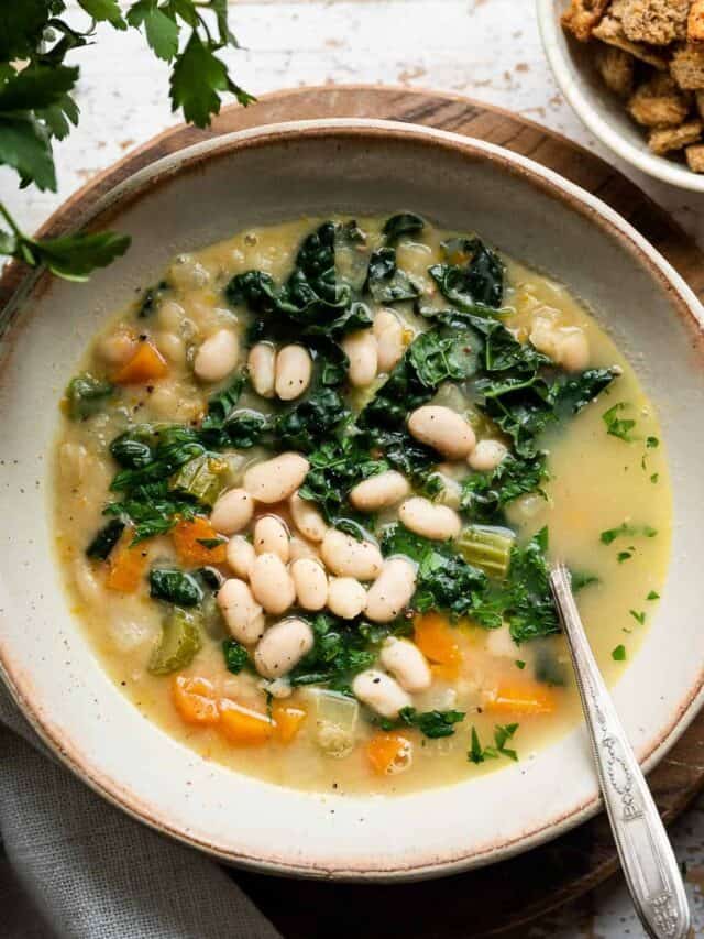 White Bean Soup with Kale