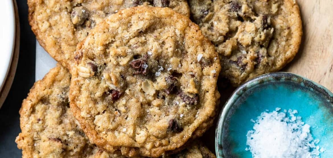 Chocolate Chip and Cranberry Oat Cookies are one of the Five Little Things I loved the week of April 17, 2020.