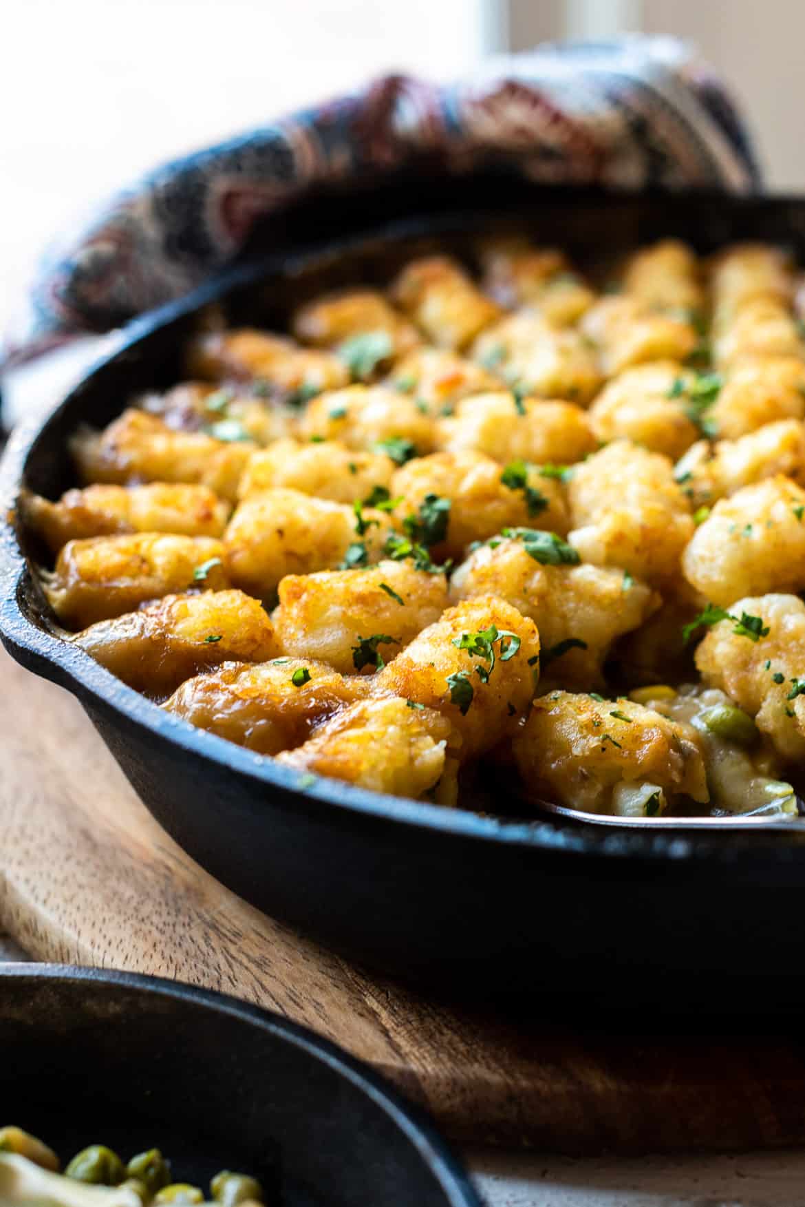 vegetarian-tater-tot-casserole-with-green-beans-kitchen-confidante