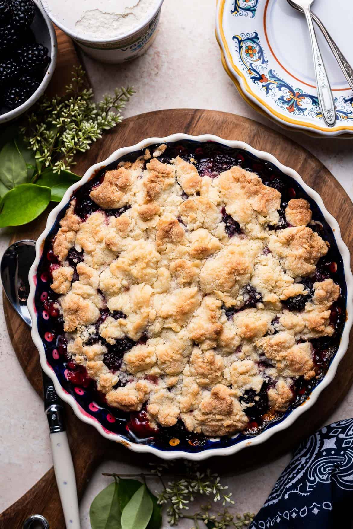 Blackberry Crumble Kitchen Confidante® 