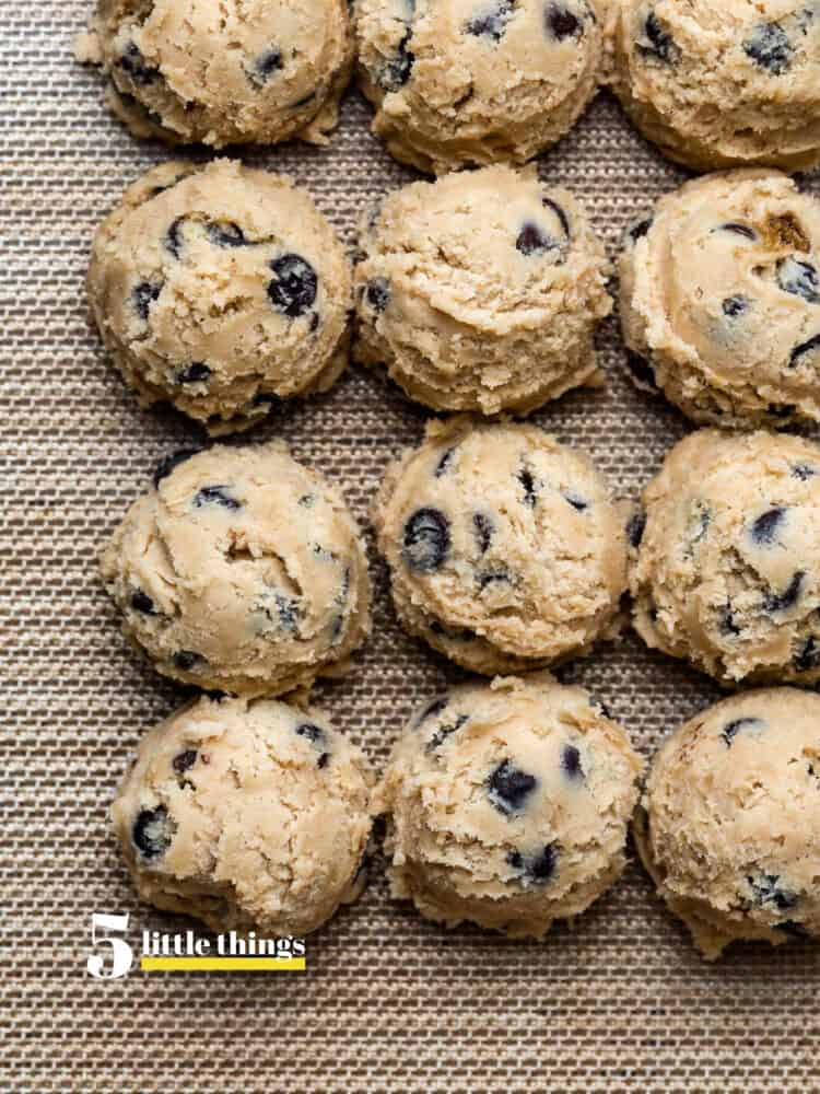 A tray of chocolate chip cookie dough was one of Five Little Things I loved he week of May 15, 2020.