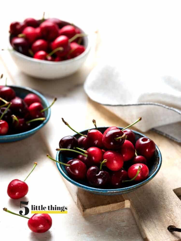 A bowl of cherries were one of the Five Little Things I loved the week of May 22, 2020.