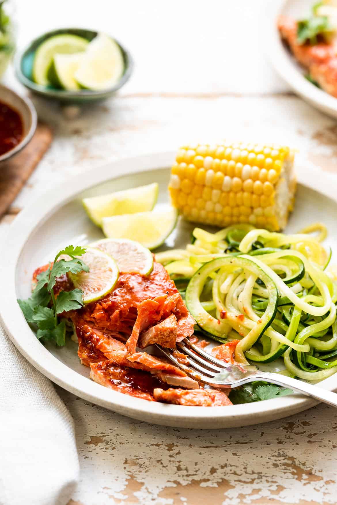 Plank Grilled Alaska Salmon with Honey Chipotle Glaze - Kitchen Confidante®