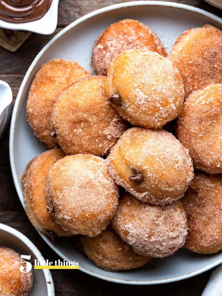 Nutella Filled Mini Donuts are one of the Five Little Things I loved the week of June 26, 2020.
