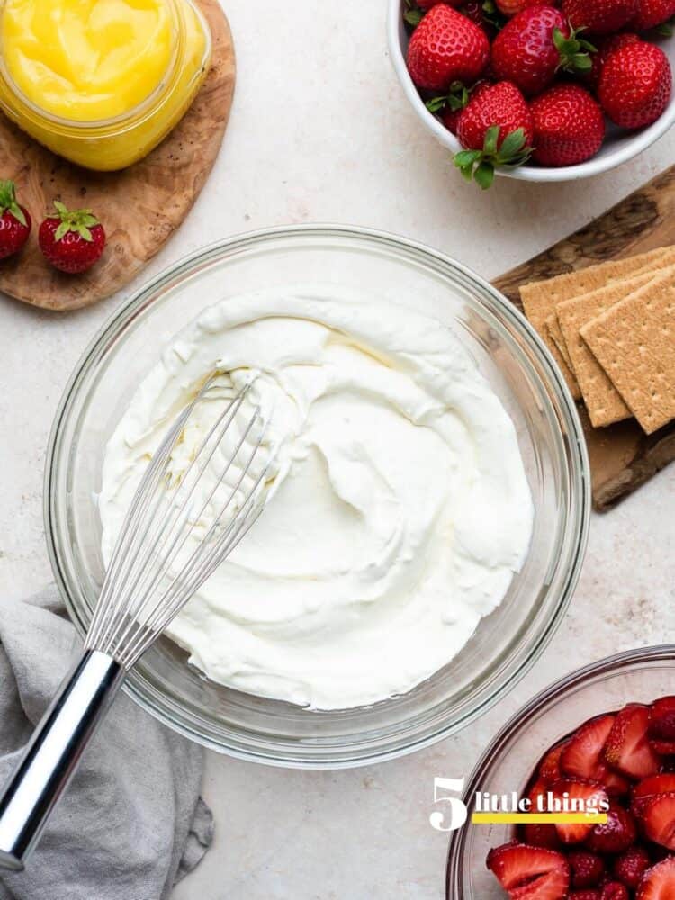 Whipped cream for no bake desserts were one of the Five Little Things I loved the week of July 25, 2020.