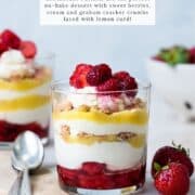 Lemon-Berry Cheesecake Parfaits