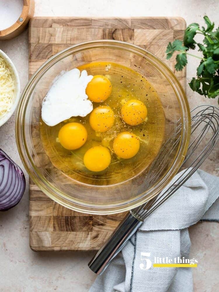 Eggs in a bowl were one of Five Little Things, August 14, 2020.