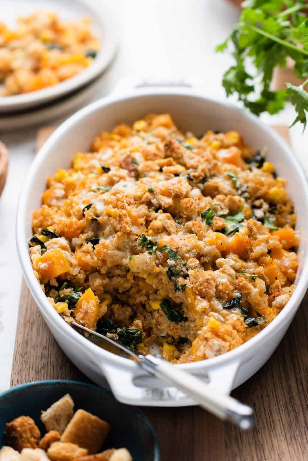 Winter Squash and Quinoa Bake - Kitchen Confidante®