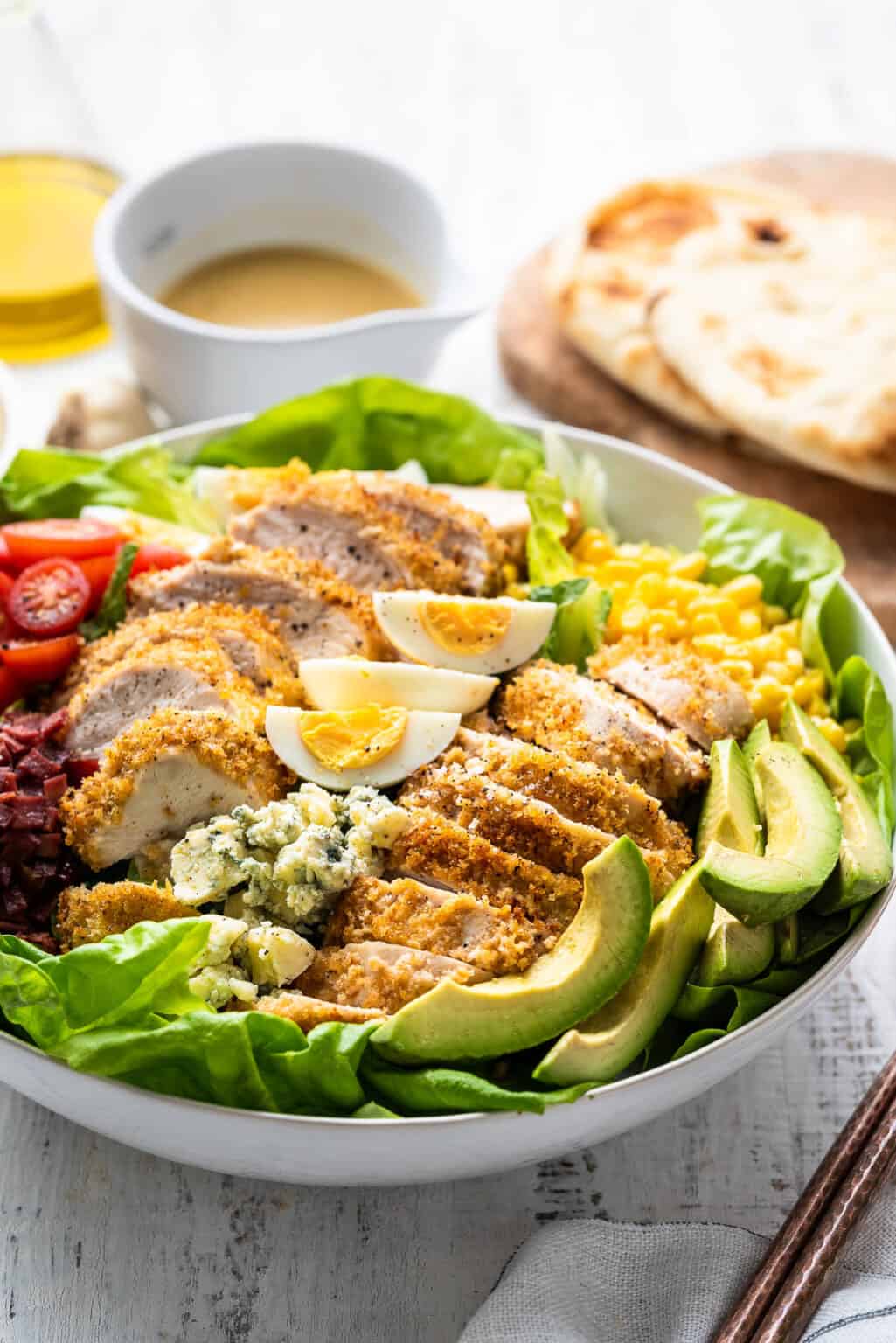 Crispy Chicken Cobb Salad Kitchen Confidante