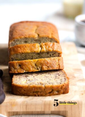 Banana bread is one of the Five Little Things I loved the week of January 23, 2021.