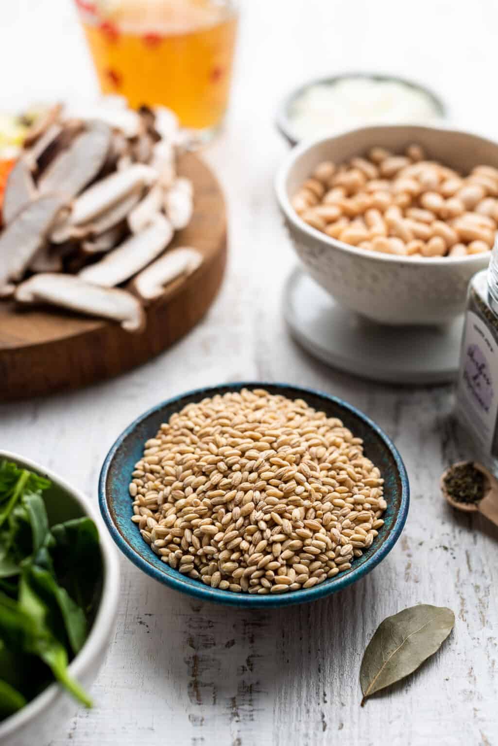 Instant Pot Bean Soup with Pearl Barley Kitchen Confidante®