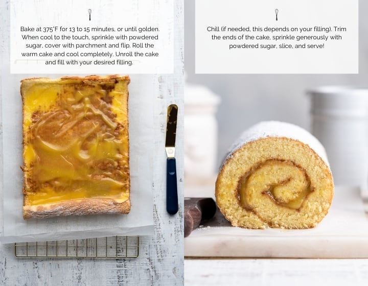 Step by step instructions for how to make Pianono (Filipino Swiss roll).
