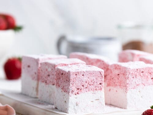 Strawberry Guimauve, Marshmallow Recipe
