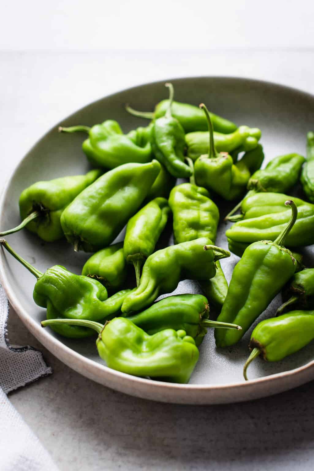Blistered Padrón Peppers with Buttermilk Aioli Kitchen Confidante