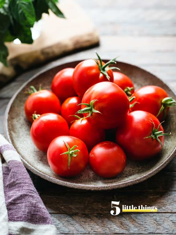 Tomatoes, one of the Five Little Things I loved the week of September 3, 2021
