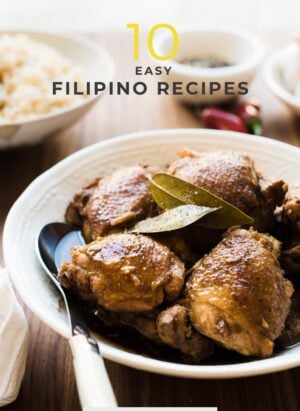 Filipino Chicken Adobo in a bowl