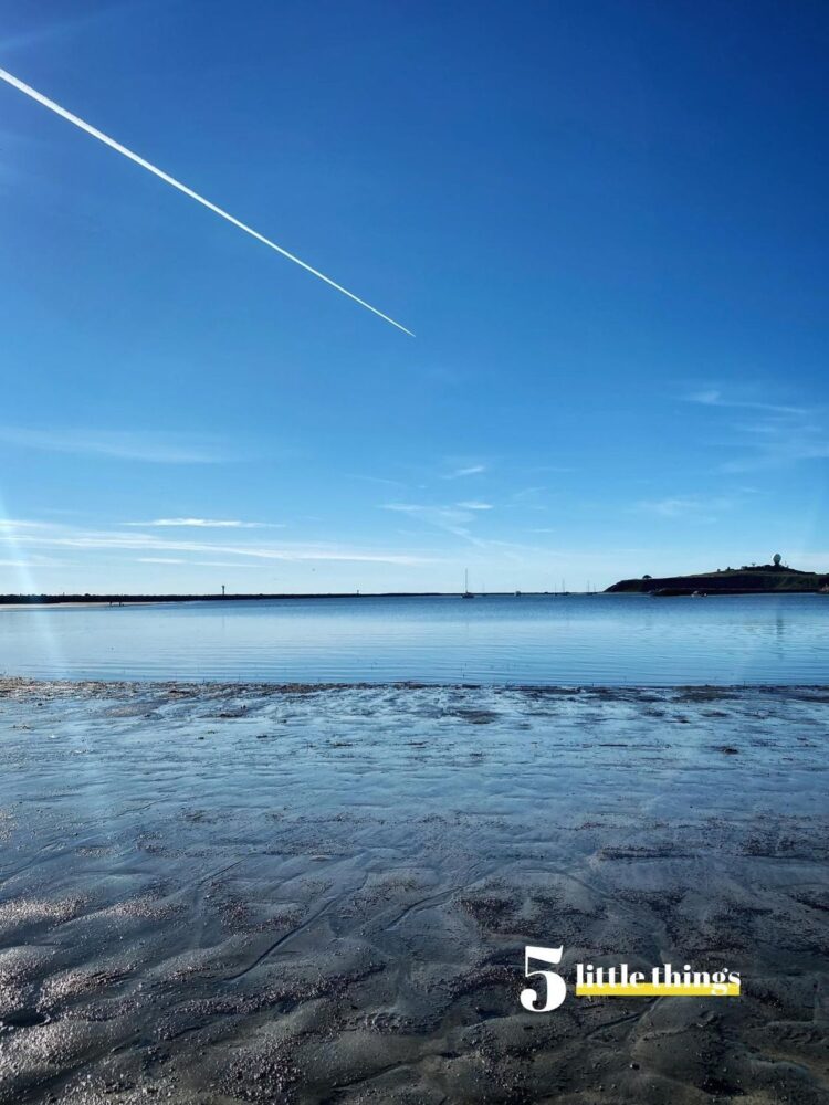 A New Year's Day stroll on the beach was one of the Five Little Things I loved the week of January 14, 2022.