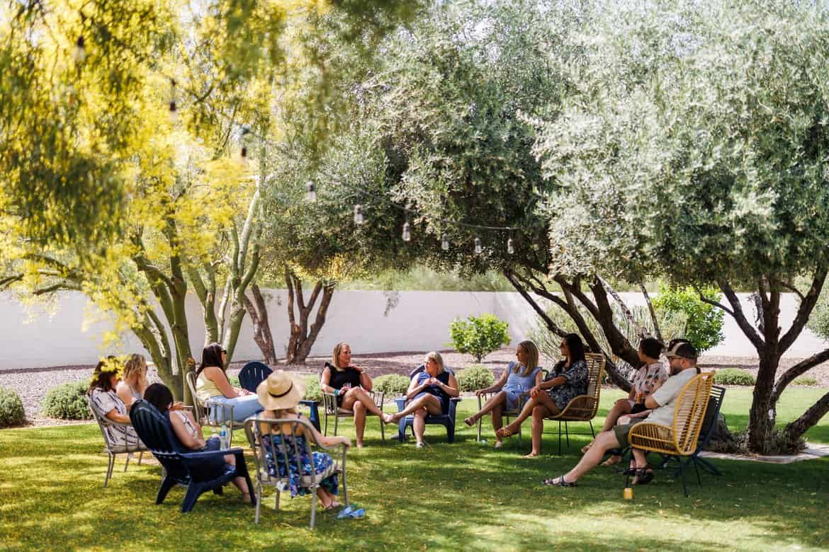 Round Table Discussion at the Fresh Air Retreat in Scottsdale, AZ