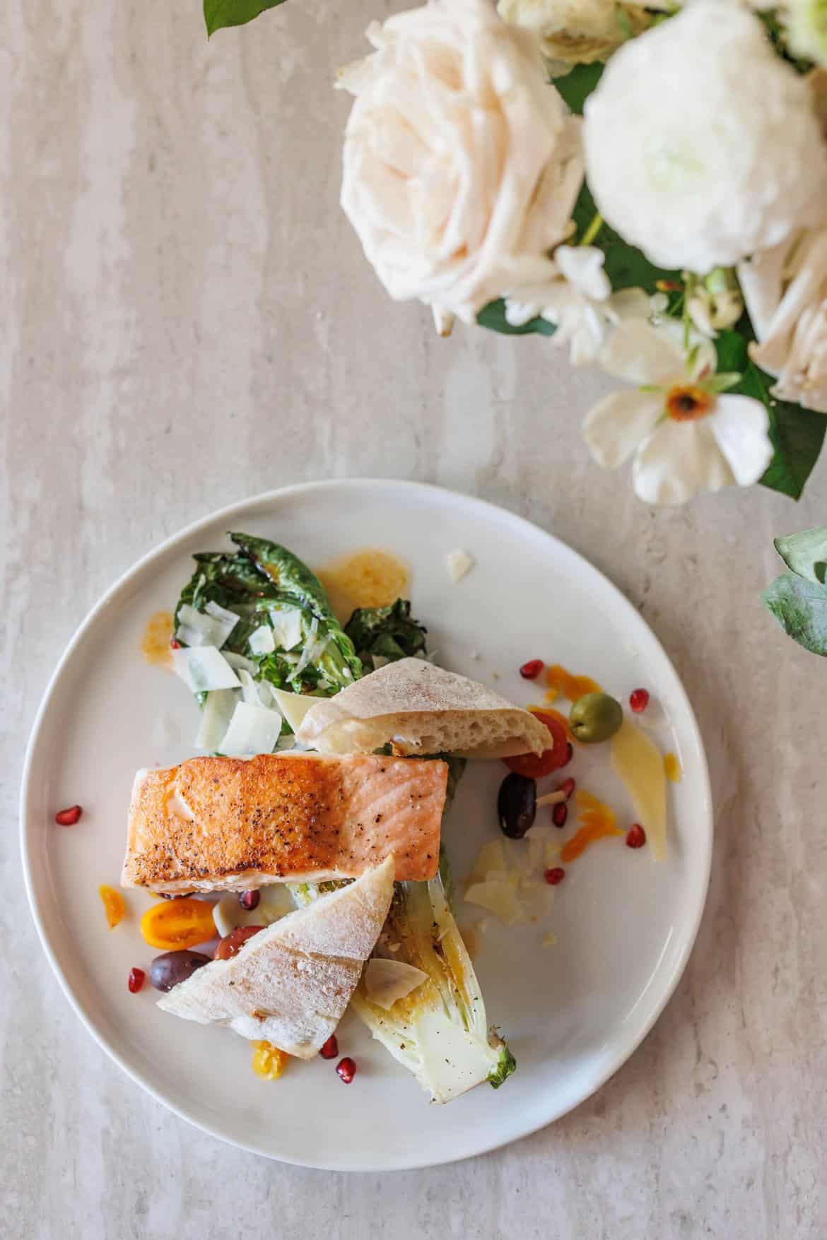 Chef Trimell's Shrimp and Grits at the Fresh Air Retreat in Scottsdale, AZ