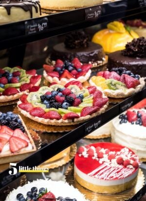 The patisserie counter at local Safeway in Blackhawk is one of Five Little Things I loved this week.