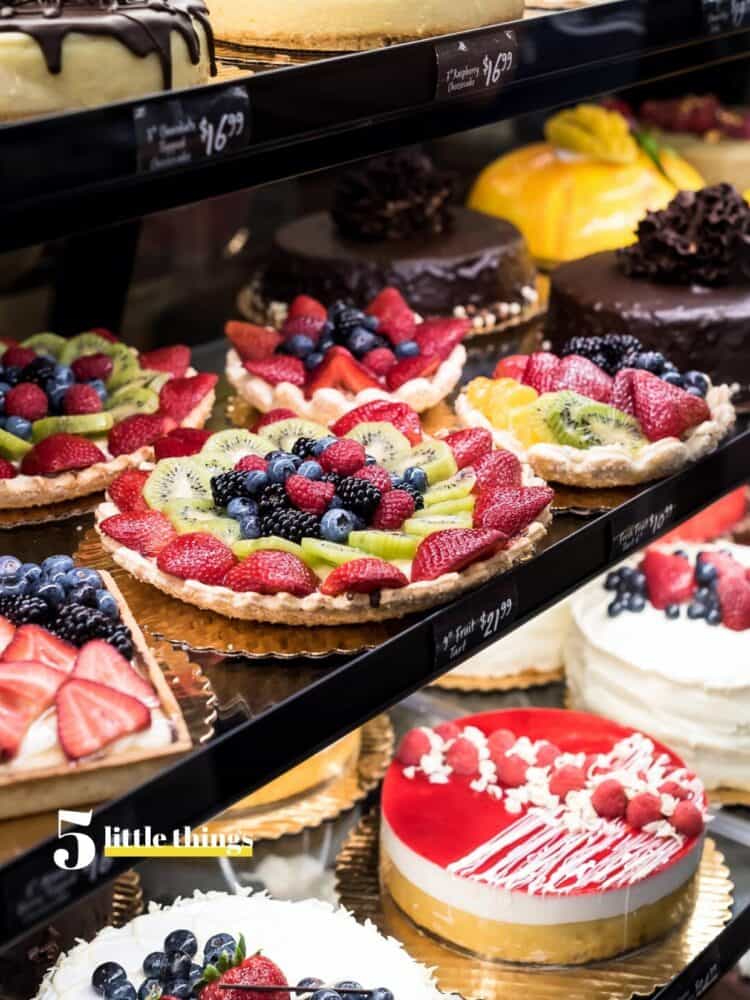 The patisserie counter at local Safeway in Blackhawk is one of Five Little Things I loved this week.