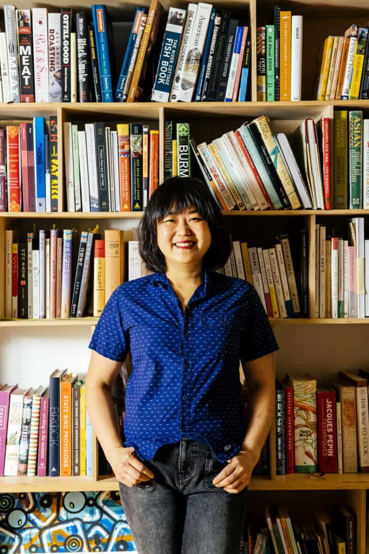Tune in to the Kitchen Confidante Podcast and learn about Chef Ji Hye Kim and her latest restaurant, Little Kim.