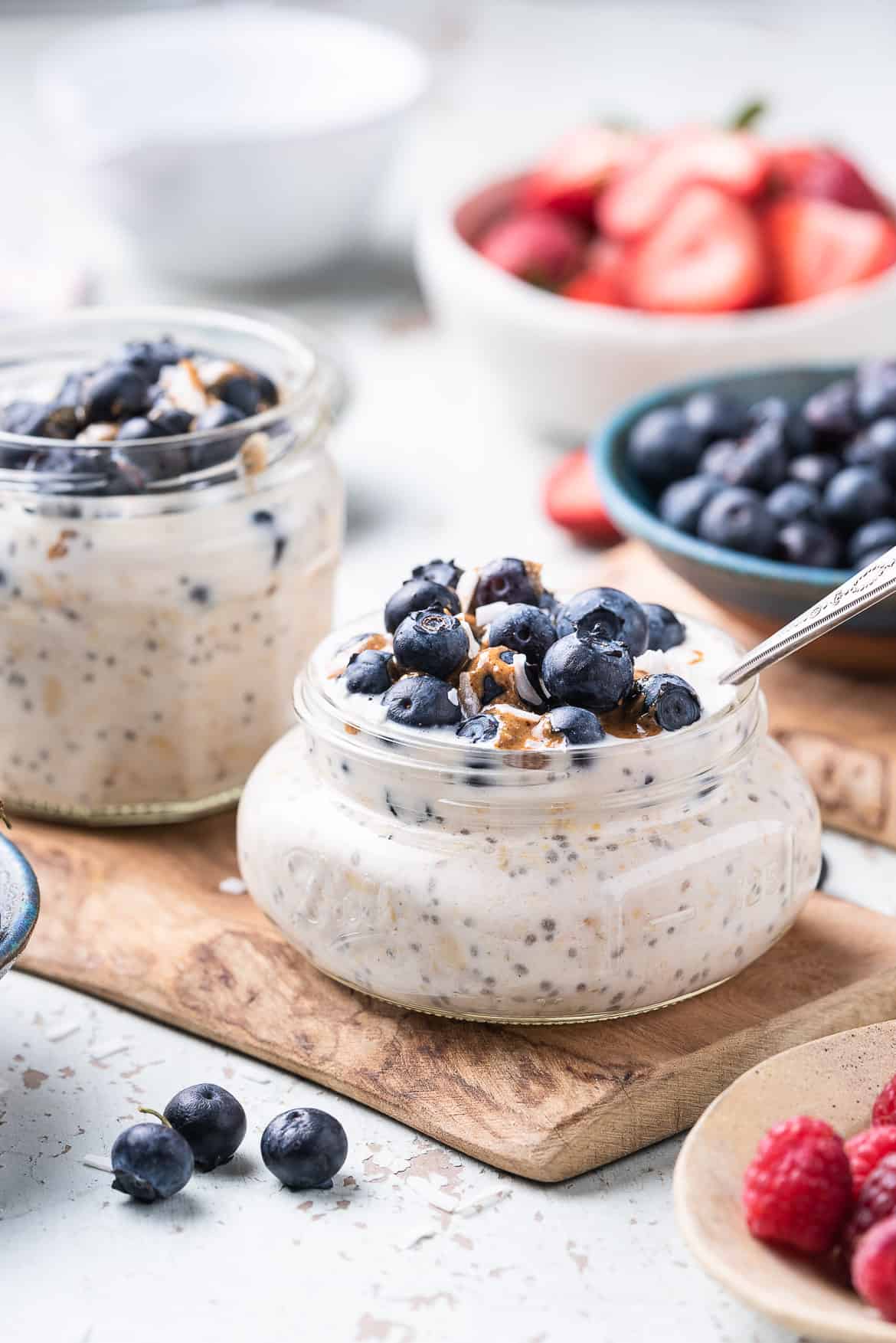 Blueberry Muffin Overnight Oats - Kitchen Confidante®