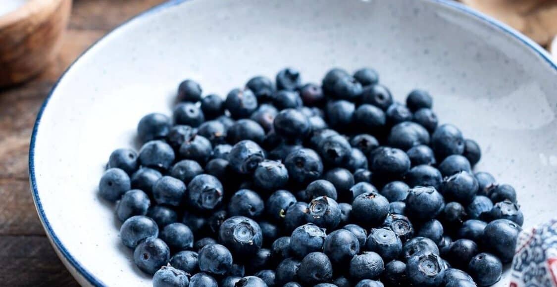 A bowl of fresh blueberries, one of Five Little Things I loved the week of June 4, 2022.