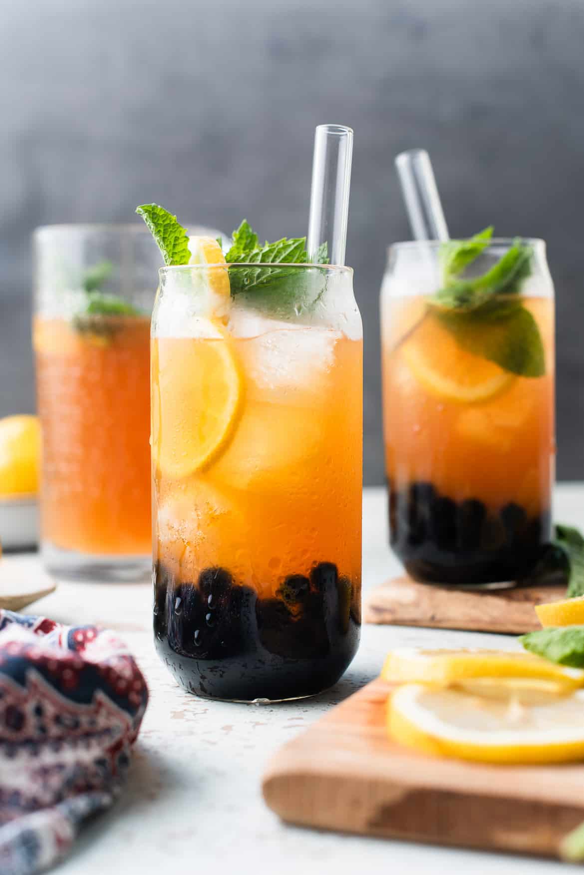 Arnold Palmer Iced Tea with Boba (Bubble Tea) Kitchen Confidante®