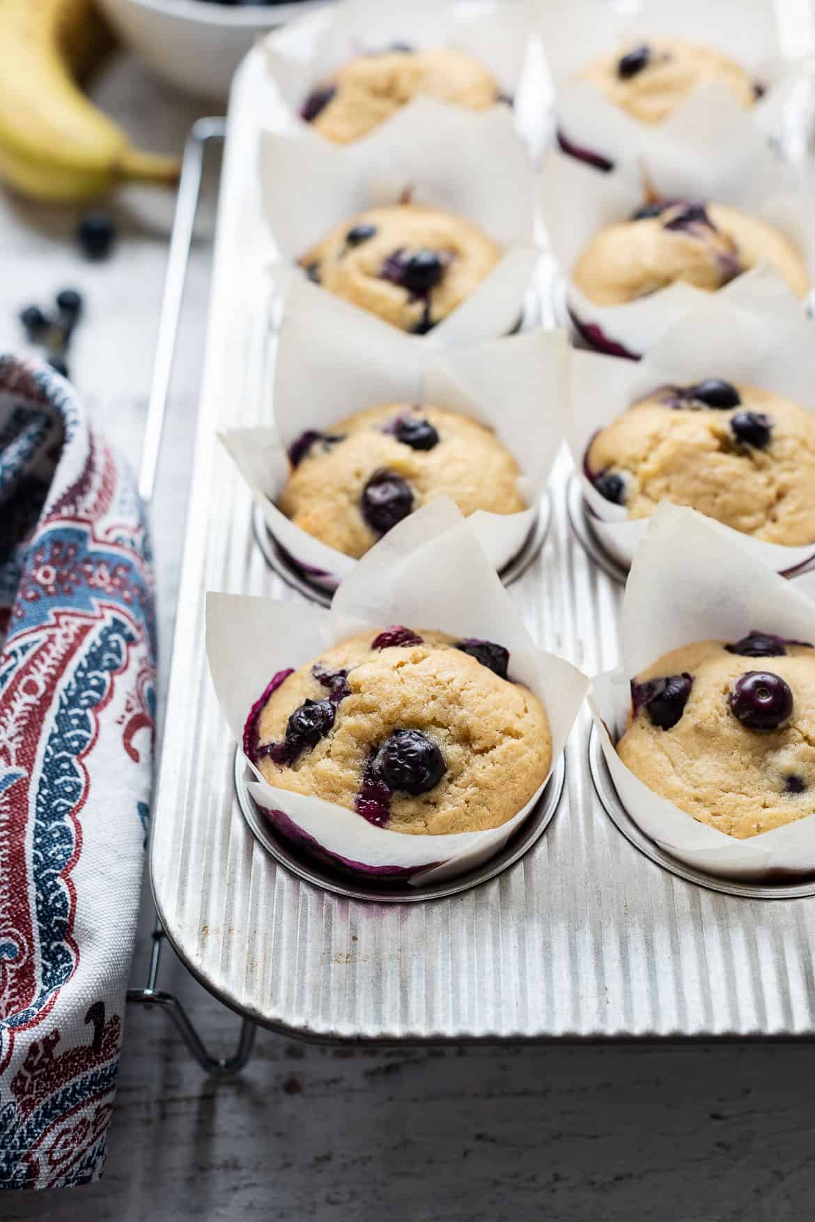 Blueberry Banana Muffins - Kitchen Confidante®