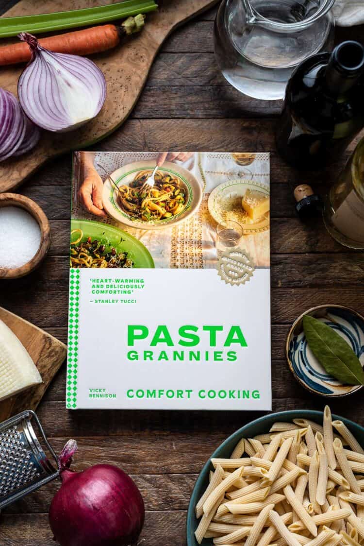 Pasta Grannies cookbook that the Ziti Alla Genovese recipe came from