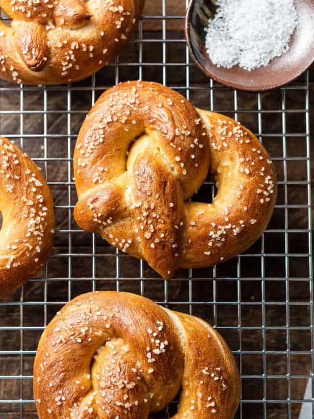 Easy Bavarian Pretzels