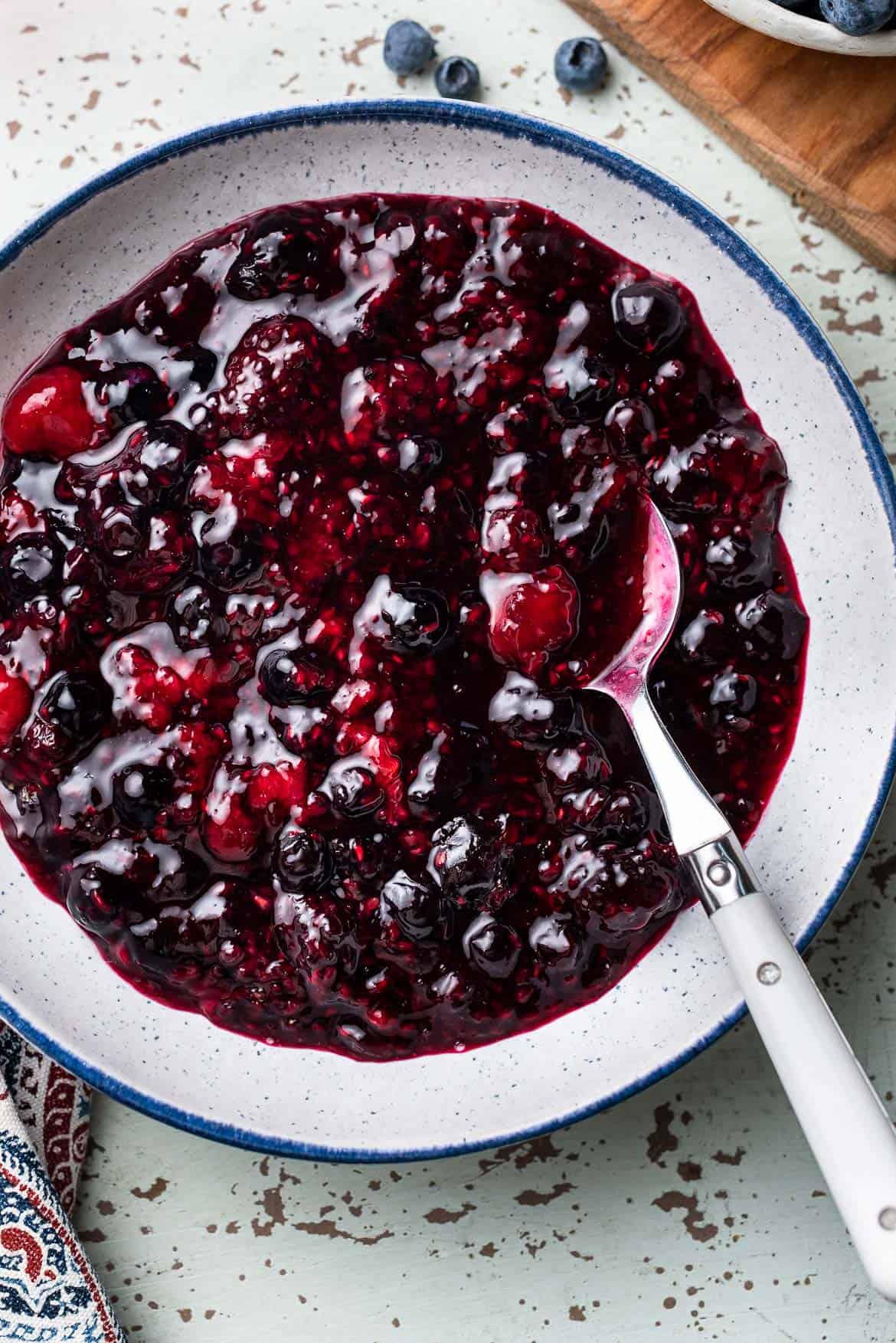 Mixed Berry Compote (Instant Pot) Kitchen Confidante®