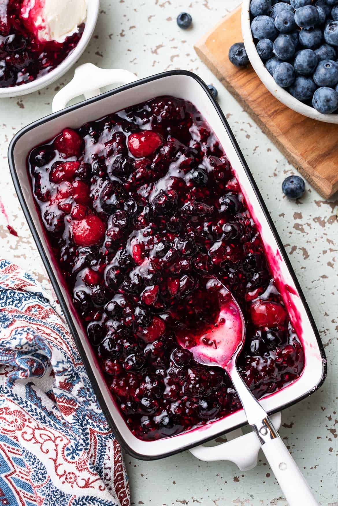 Mixed Berry Compote (Instant Pot) Kitchen Confidante®