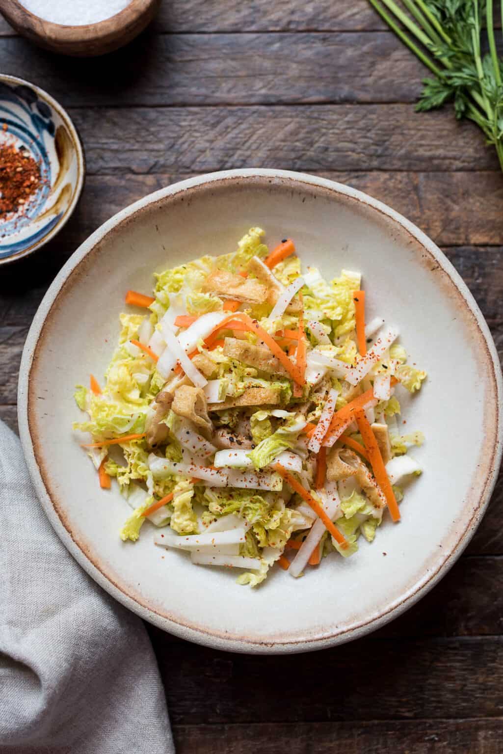 Quick Pickled Napa Cabbage Kitchen Confidante®