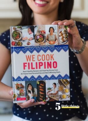 We Cook Filipino cookbook was one of Five Little Things on Kitchen Confidante, October 20, 2023.