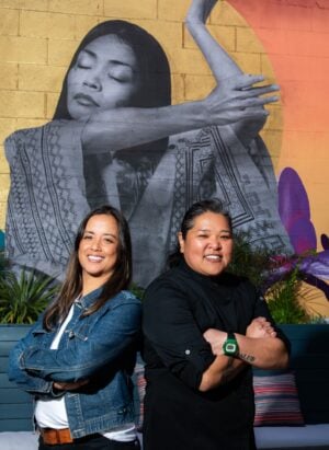 In episode 97 of the Kitchen Confidante Podcast, Liren chats with Deanna Sison and Chef Syl Mislang of Mestiza SF, a duo working hard to build community and share food traditions across cultures with plant based foods.