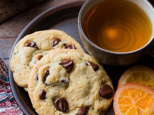 Dark Chocolate Orange Cookies - Kitchen Confidante®