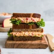 Filipino Cheese Pimiento sandwich.