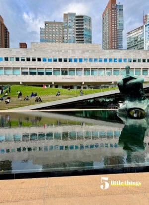View of Juliard School from Lincoln Center